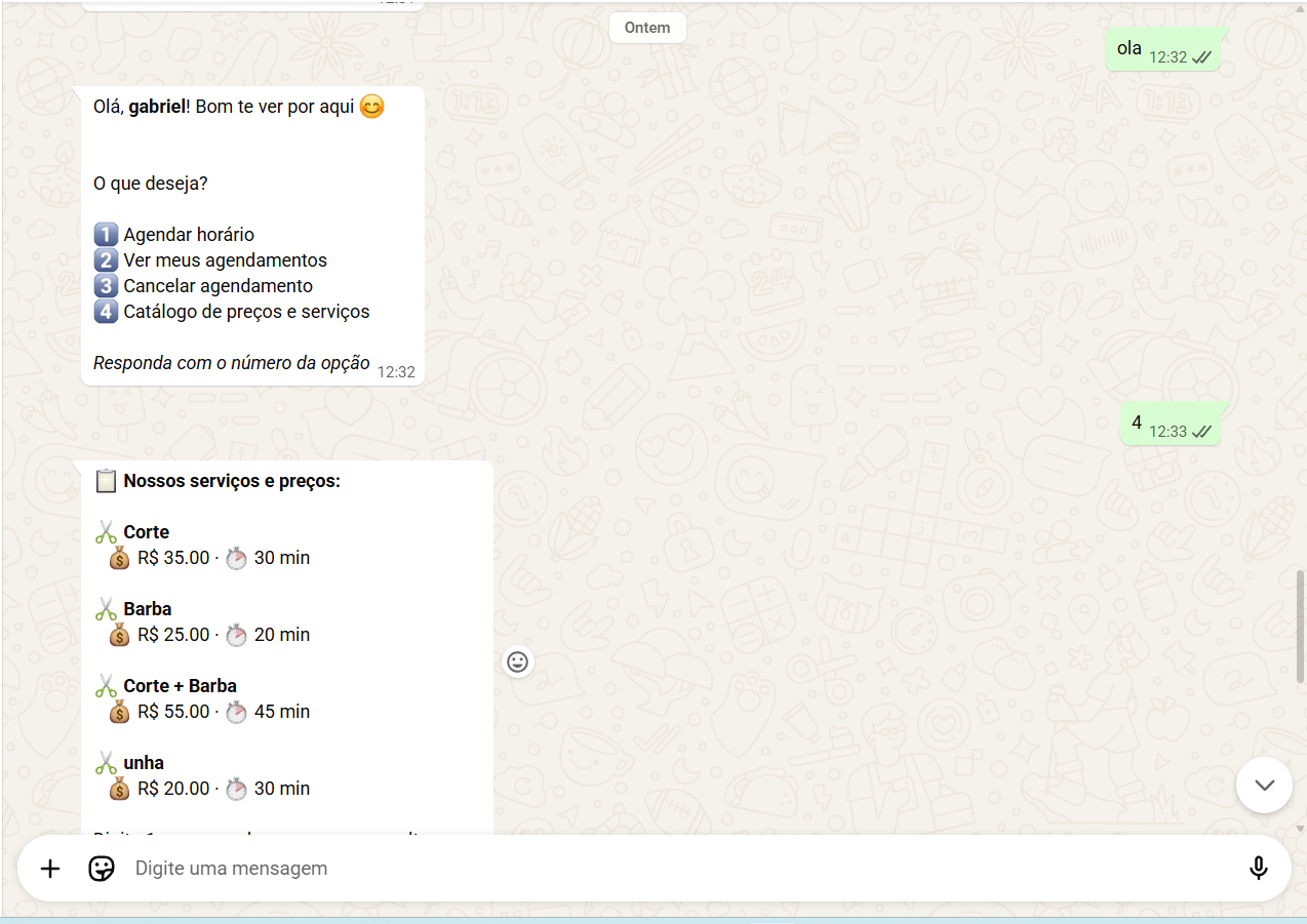 GPlusBot respondendo automaticamente no WhatsApp